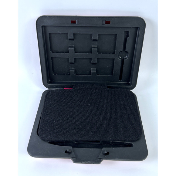 Nintendo DS Pink Hard Shell Travel Case 6 games slots, stylus slot - Picture 6 of 9